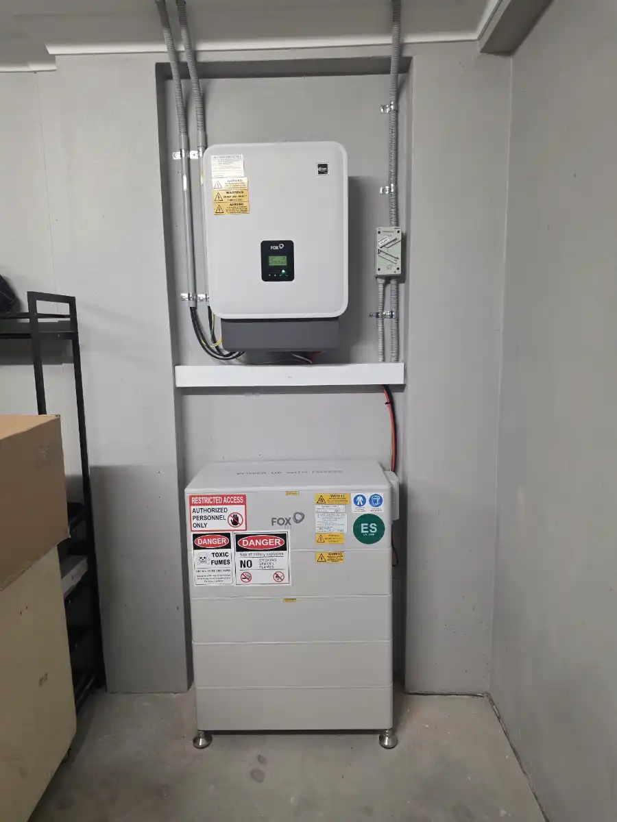 Commercial solar installation in Perth